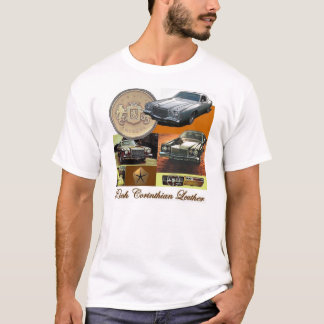 Camiseta rica del cuero del Corinthian