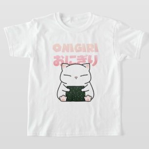 Camiseta Rice Ball Sushi Cat