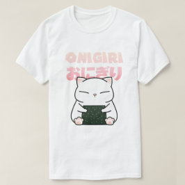 Camiseta Rice Ball Sushi Cat
