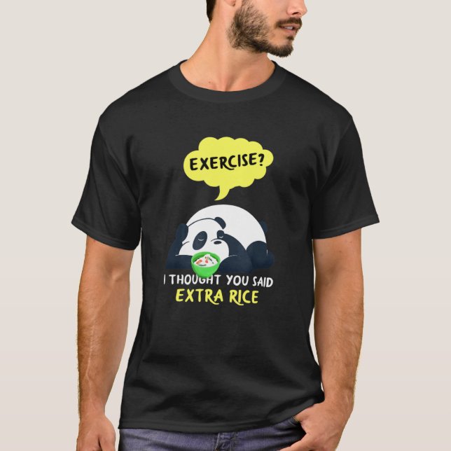 Camiseta Rice extra Rice Panda (Anverso)