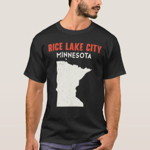 Camiseta Rice Lake city Minnesota Estados Unidos de América