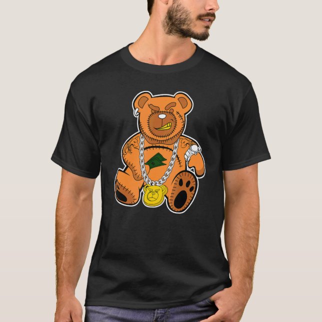 Camiseta Rich Bear Hiphop WMNS Citrus 11s Matching (Anverso)