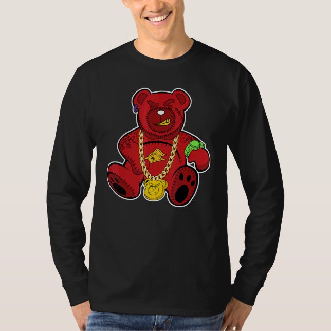 Camiseta Rich Bear What The 5s Matching (Anverso)