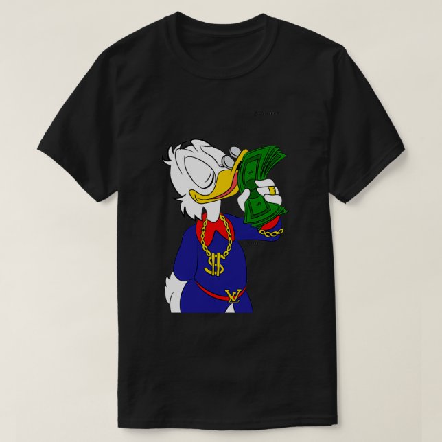 Camiseta Rich Mc Pato Money team (Diseño del anverso)