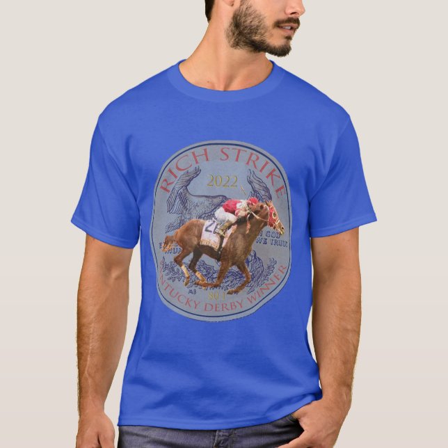 Camiseta Rich Strike 2022 Der de Kentucky (Anverso)