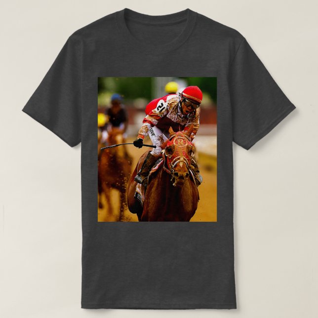Camiseta Rich Strike Horse Horse Lover T (Diseño del anverso)