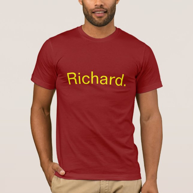 Camiseta Richard (Anverso)