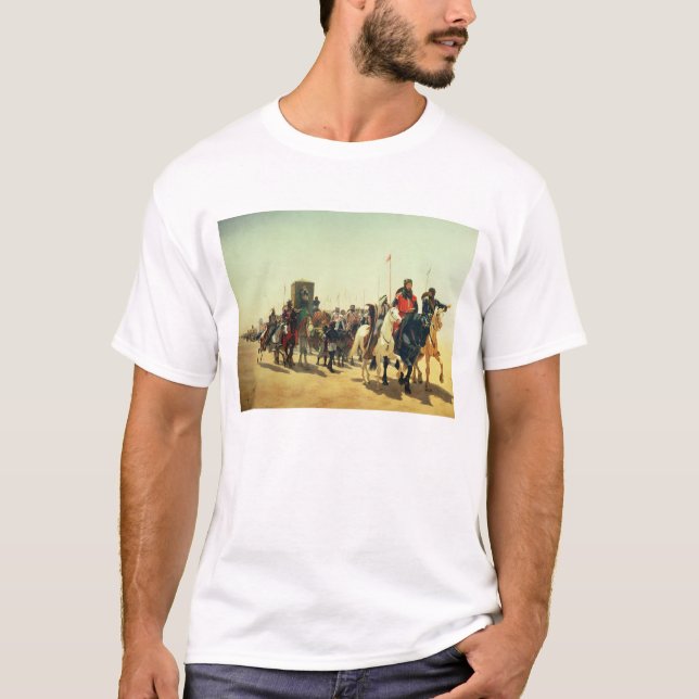Camiseta Richard Coeur de Lion en su manera a Jerusalén (Anverso)
