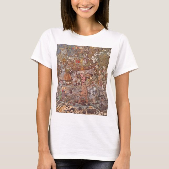 Camiseta Richard Dadd - La maestruca del vendedor de produc (Anverso)