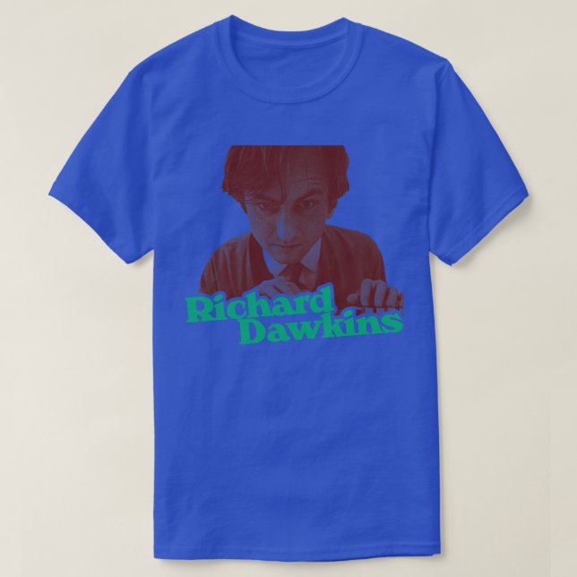 Camiseta Richard Dawkins Free Thinker Atheism FanArt (Diseño del anverso)