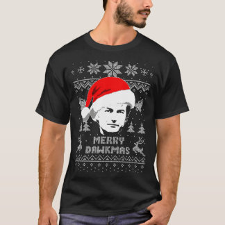 Camiseta Richard Dawkins Merry Dawkmas Navidades feos sudan