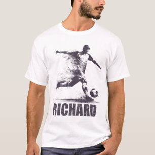 Camiseta Richard Fútbol Chicos Personalizado Primer Nombre