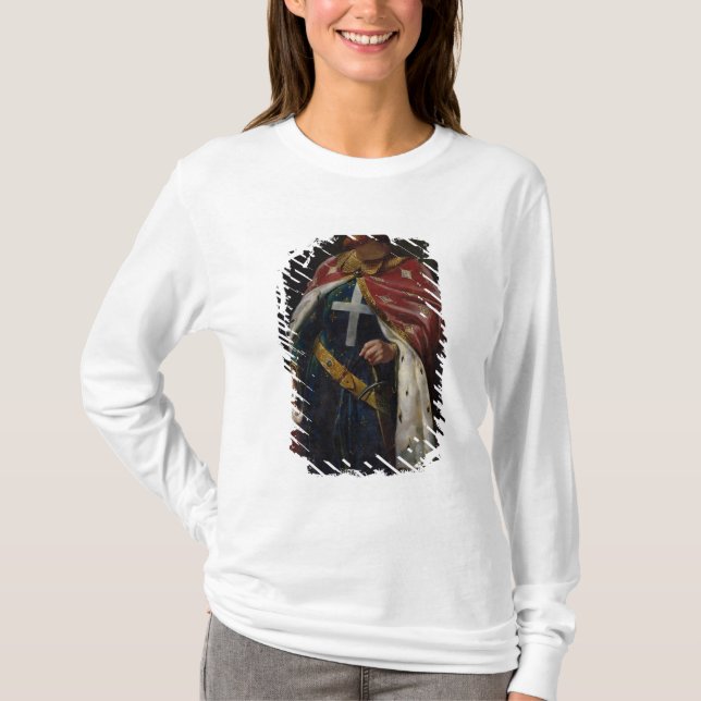 Camiseta Richard I el rey de Lionheart de Inglaterra, 1841 (Anverso)