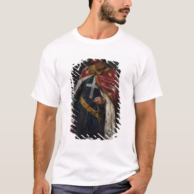 Camiseta Richard I el rey de Lionheart de Inglaterra, 1841 (Anverso)
