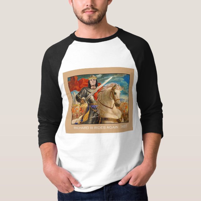 Camiseta ¡Richard III monta otra vez! (Anverso)