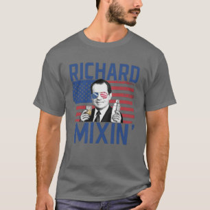 Camiseta Richard Mixin 4 De Julio Beber Presidente Nixon