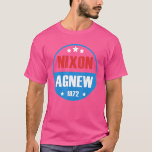 Camiseta Richard Nixon Agnew Nixon 1972 Campaña electoral 9