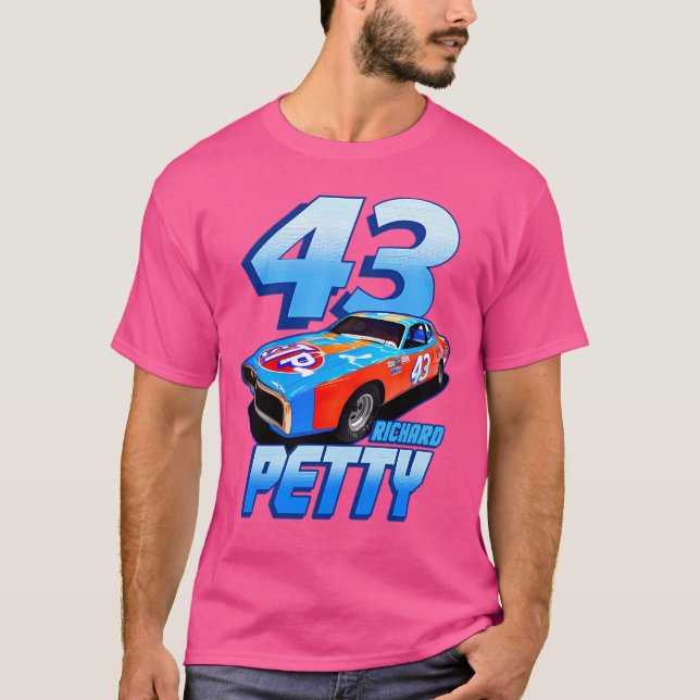 Camiseta Richard Petty 43 Stp Leyenda 70 Retro (Anverso)