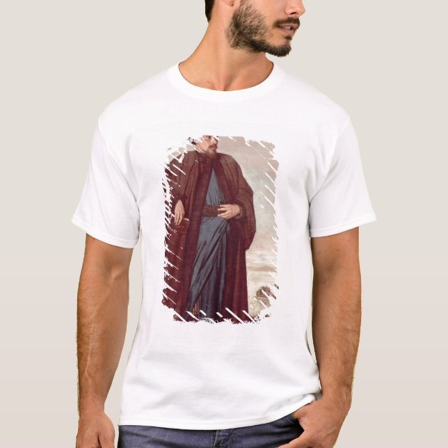 Camiseta Richard Pococke en el traje oriental, 1738 (Anverso)