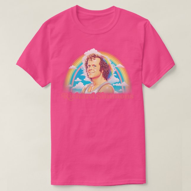 Camiseta Richard Simmons Retro Arte de fans estéticos del a (Diseño del anverso)