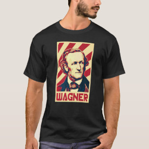 Camiseta Richard Wagner Compositor de Música Clásica Retro 