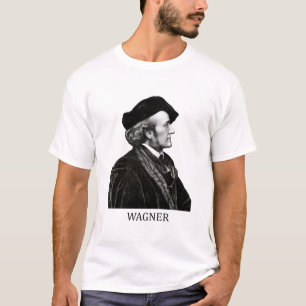 Camiseta Richard Wagner, negro