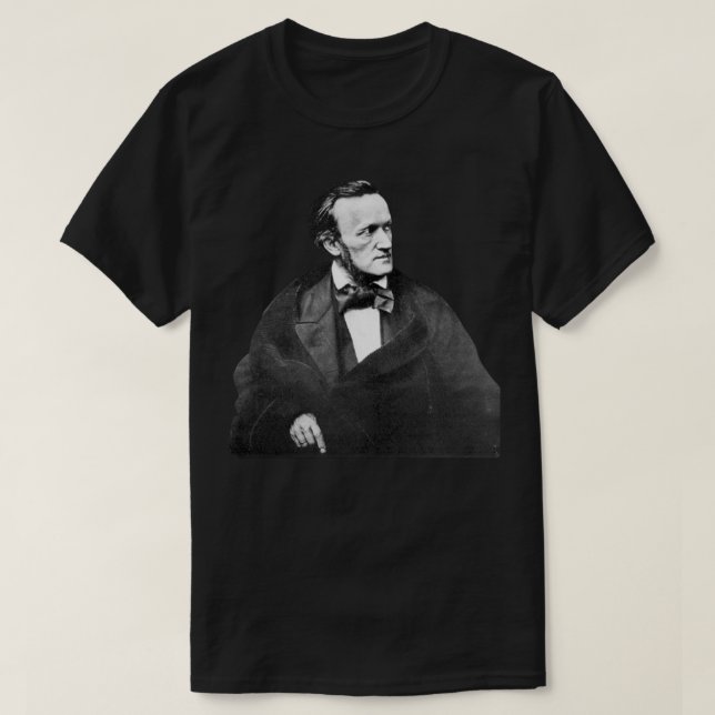 Camiseta Richard Wagner Pegatina (Diseño del anverso)