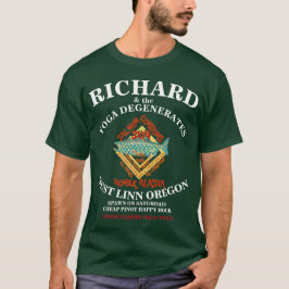 CAMISETA RICHARD Y EL YOGA DEGENERAN LÍNEA OCCIDENTAL O