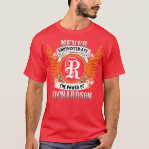 Camiseta Richardson Name Shirt Nunca Subestima El Poder
