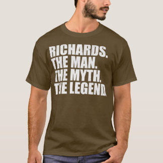 Camiseta RichardsRichards apellido Richards apellido Ri