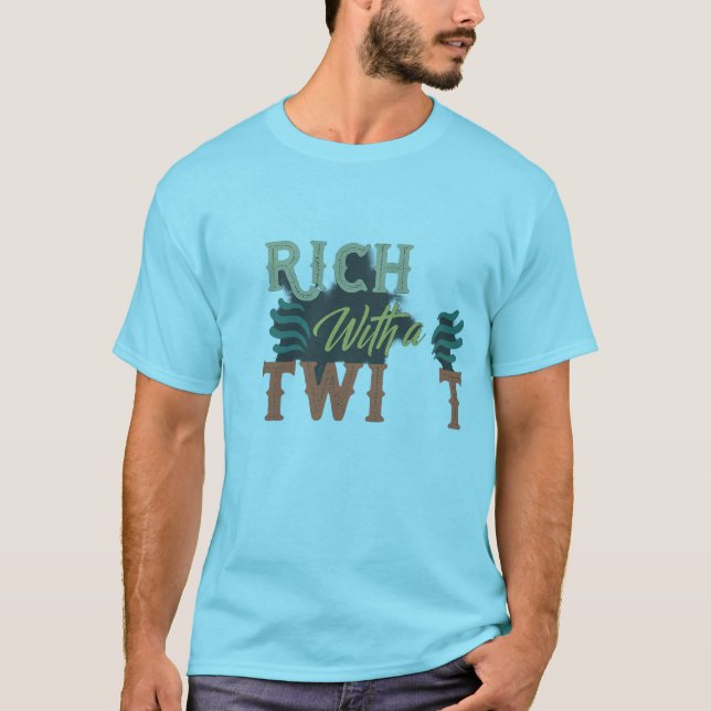 Camiseta Riche escribió a shart (Anverso)