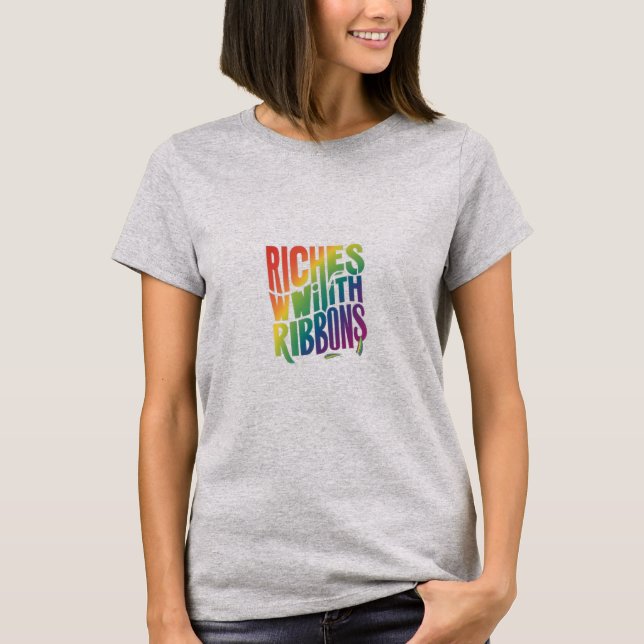 Camiseta Riches con cintas (Anverso)