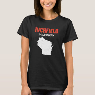 Camiseta Richfield USA State America Travel Montanan Helena