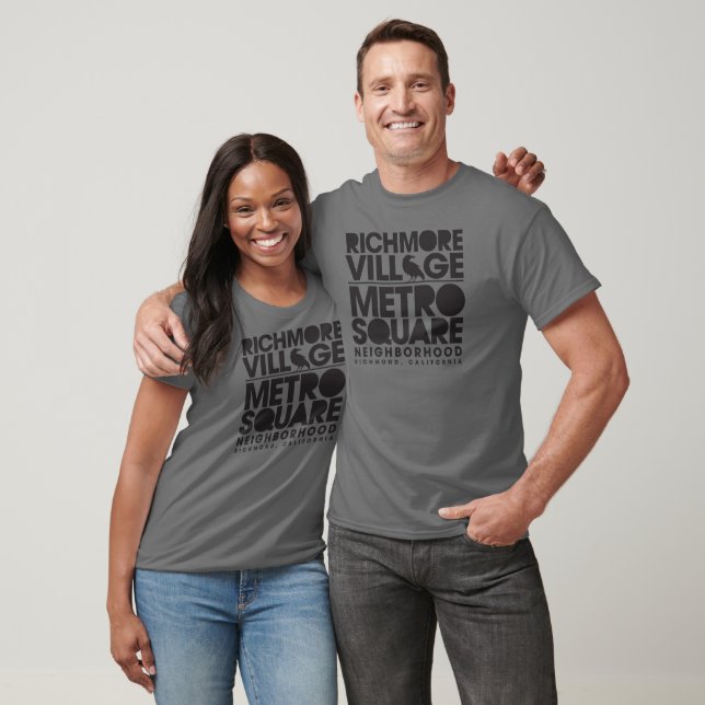 Camiseta Richmond CA Richmore Village Metro Square Tee (Unisexo)