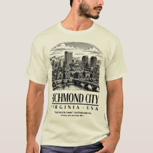 Camiseta Richmond Ciudad Virginia EE. UU.