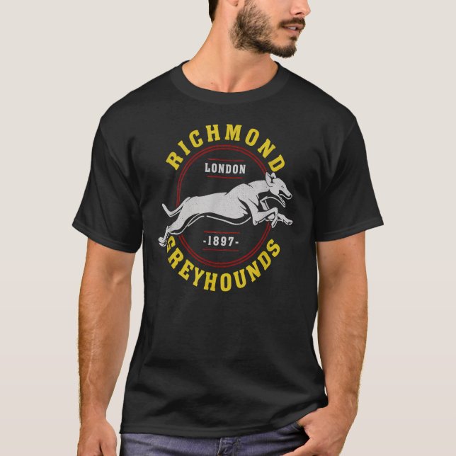 Camiseta Richmond Greyhounds Lon Don 1897 Para Hombres Clas (Anverso)
