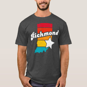 Camiseta Richmond Indiana Vintage Molestias de recuerdo 2