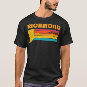 Camiseta Richmond Indiana Vintage Molesto Souvenir