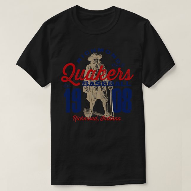 Camiseta Richmond Quakers (Diseño del anverso)