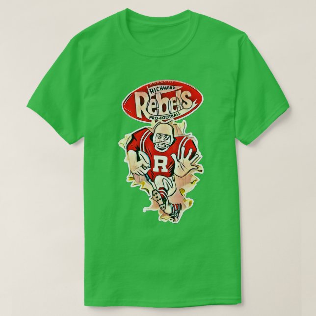 Camiseta Richmond Rebels (Diseño del anverso)