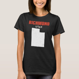 Camiseta Richmond Utah Estados Unidos de América Viajes Uta