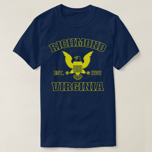 Camiseta Richmond Virginia Richmond (Diseño del anverso)