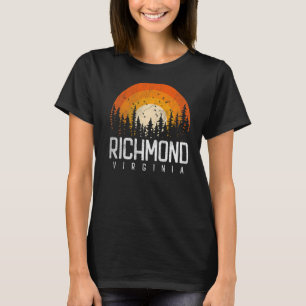 Camiseta Richmond Virginia VA Vintage Retro de los años 80