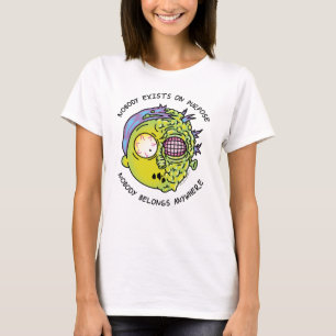 Camiseta RICK AND MORTY™ Cotización estilizada de Mort