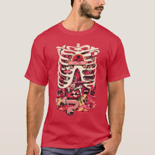 Camiseta RICK AND MORTY™   Jaula de costillas del parque 