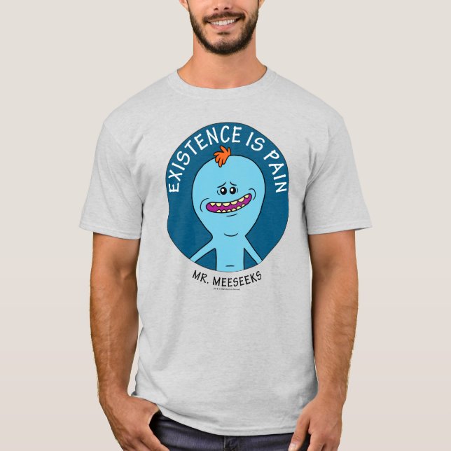 Camiseta RICK AND MORTY™ | La Existencia Es Dolor (Anverso)