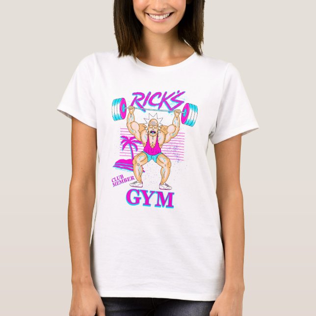 Camiseta RICK AND MORTY™ | Miembro del Club Gimnasio de Ric (Anverso)