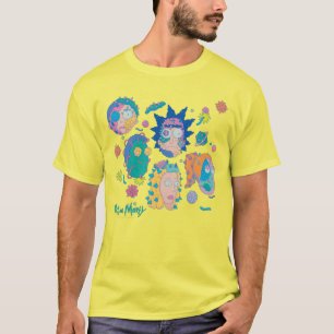 Camiseta RICK AND MORTY™   Patrón de la familia Smith in