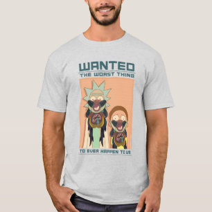 Camiseta RICK AND MORTY™ Poster de Glorzo Wanted