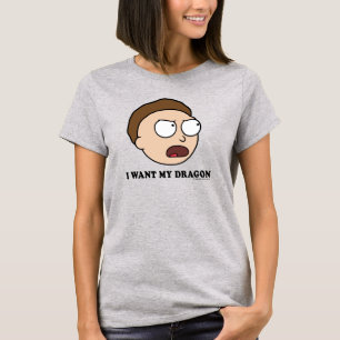 Camiseta RICK AND MORTY™   Quiero Mi Dragón